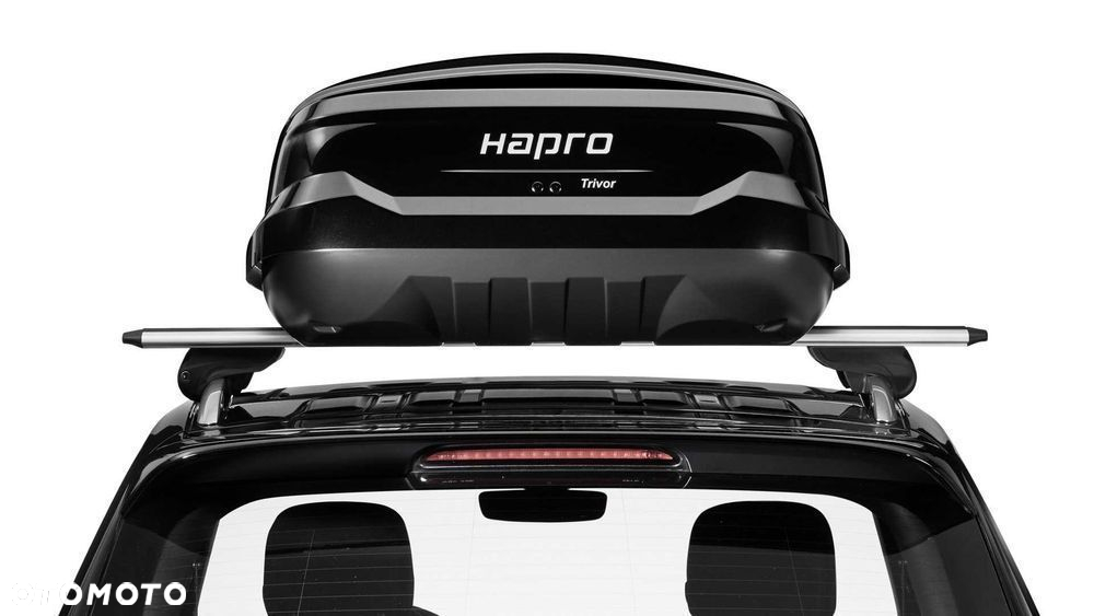 bagażnik Hapro Trivor 640 Box dachowy czarny matowy 640 L Mega boks - 6