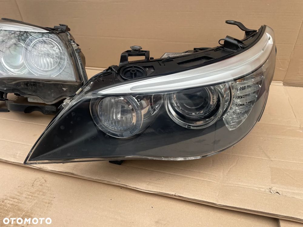 bmw e60 e61 lampy lampa lift xenon skrętny EUROPA  kompletne - 7