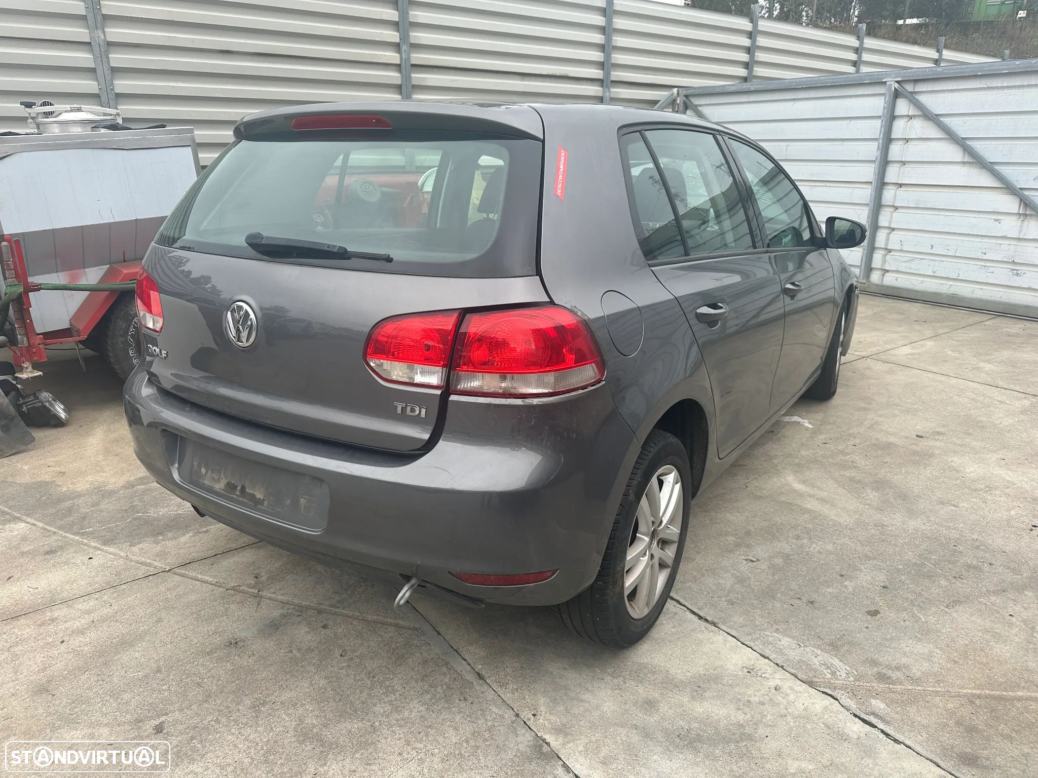 VW GOLF VI 1.6 TDI 105 CV MOTOR CAYC CAIXA AUTOMATICA DSG 7V (CENTRO DE ABATE) - 1