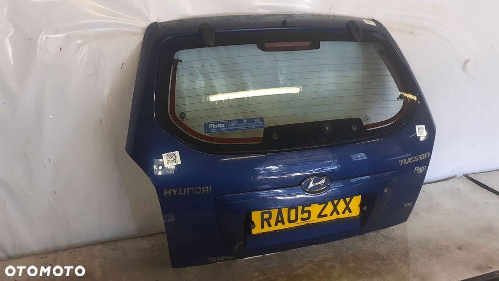 / KLAPA TYŁ TYLNA BAGAŻNIKA HYUNDAI TUCSON GRANAT GRANATOWA DO MALOWANIA ! - 2