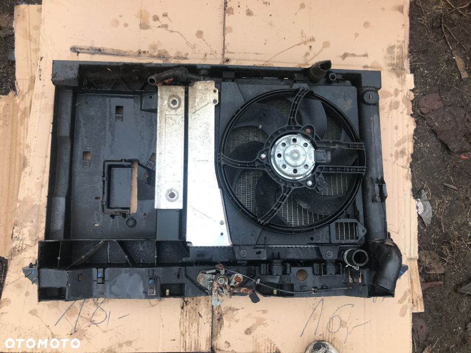 PAS PRZEDNI Z CHŁODNICAMI  WENTYLATOR CITROEN PEUGEOT 2069682586580 - 4
