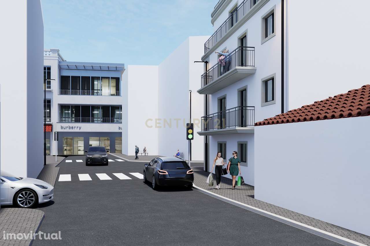 Terreno Urbano com Projeto Aprovado em Vialonga para 23 apartamentos - Grande imagem: 5/12