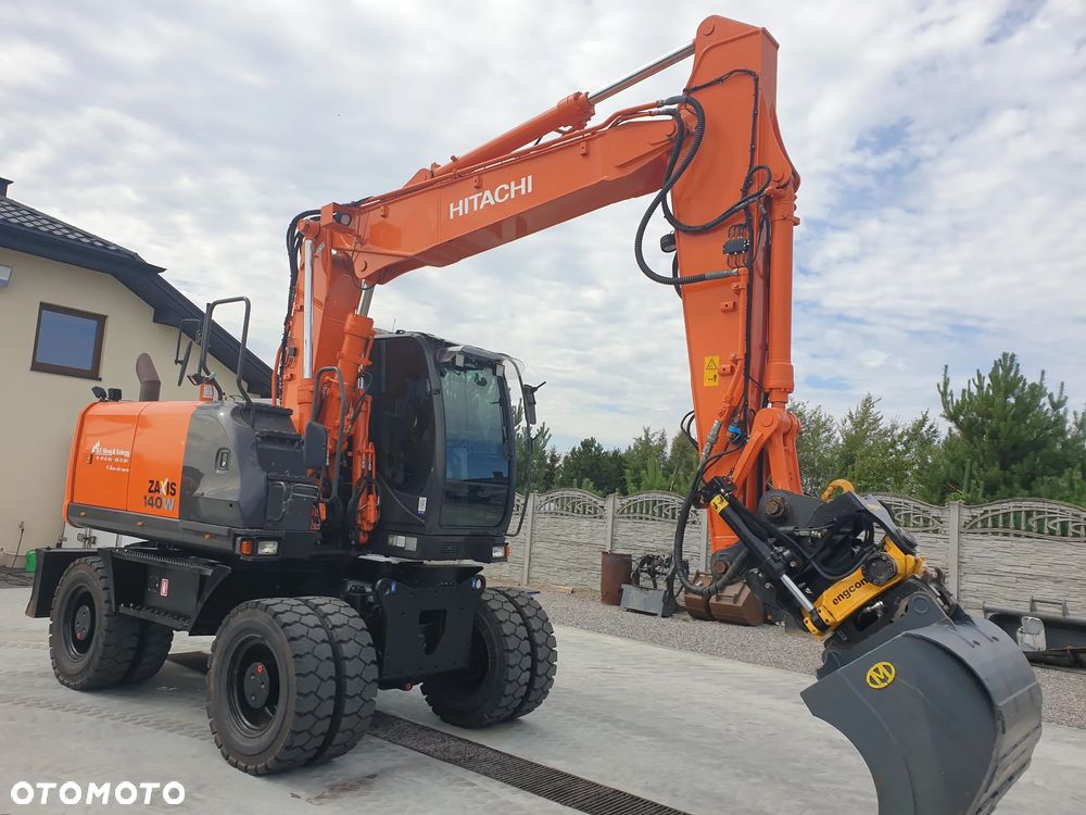 Hitachi ZX 140W ROTOTILT SPROWADZONA SUPER STAN - 4