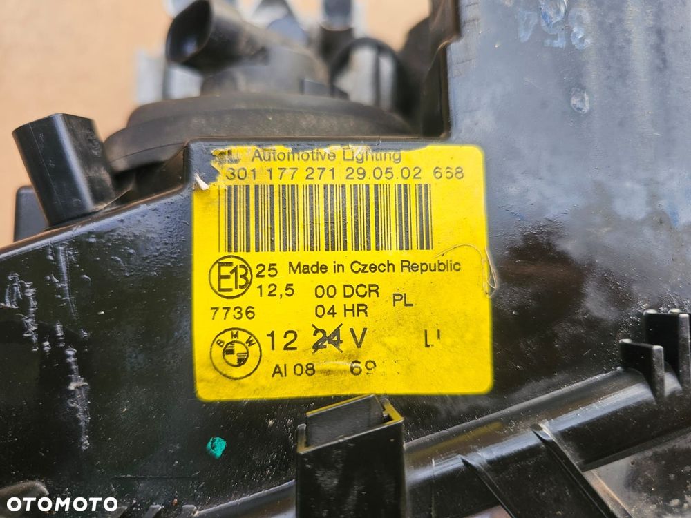 Reflektor lampa przód przednia prawa lewa BMW E46 LCI LIFT Xenon Eu - 5