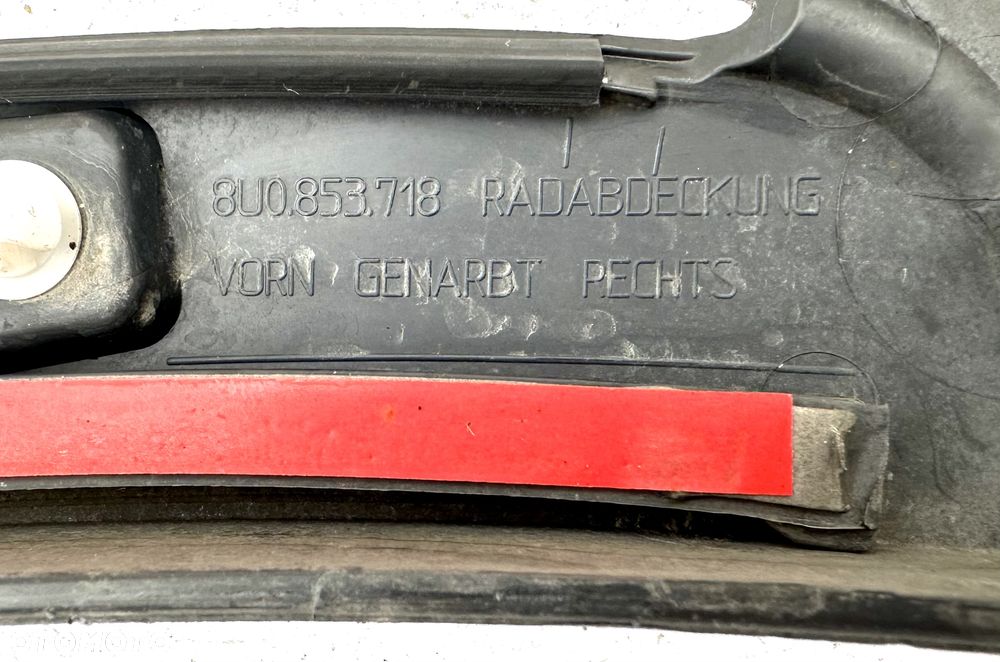 AUDI Q3 8U0 2011 - 2015 błotnik LISTWA nakładka poszerzenie PRAWA ORYGINAŁ - 7