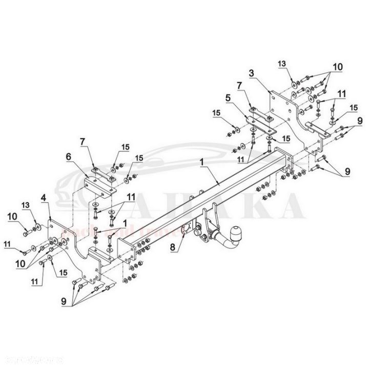 Hak Holowniczy Automat Do Isuzu D-Max Od 2012 - 3