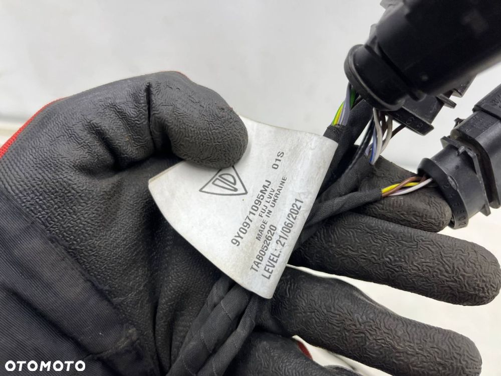 Wiązka Porsche Cayenne III 9y 17r przednia instalacja zderzaka kable czujników PDC przód 9y0971095mj - 4