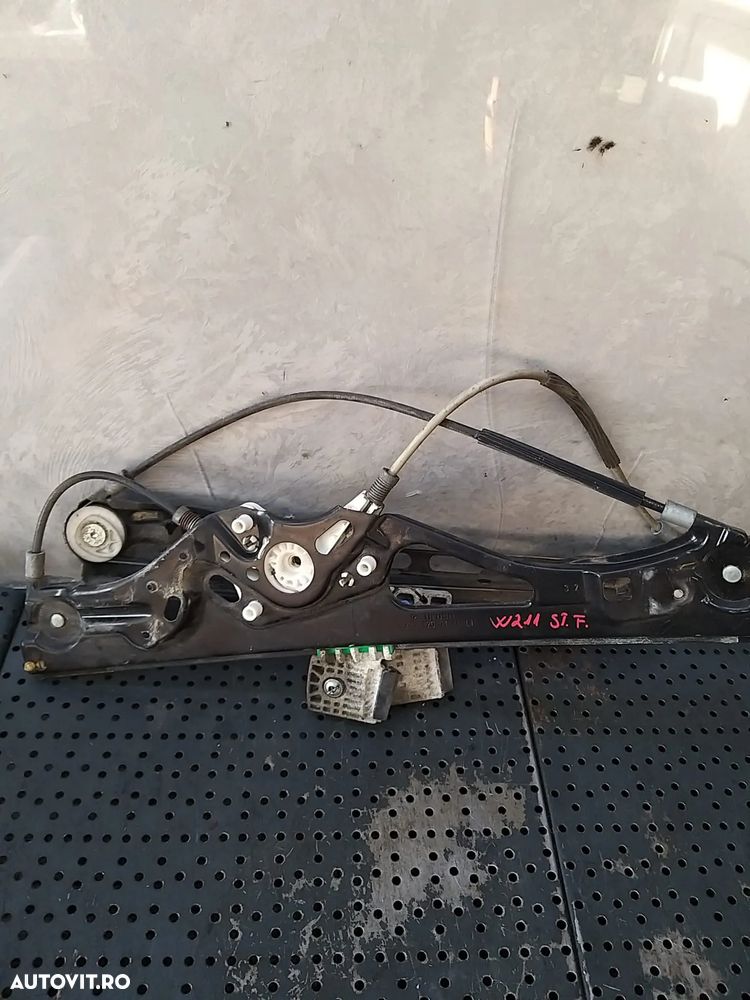 Macara geam electric stanga fata mercedes e class w211 a2117200146 - 1