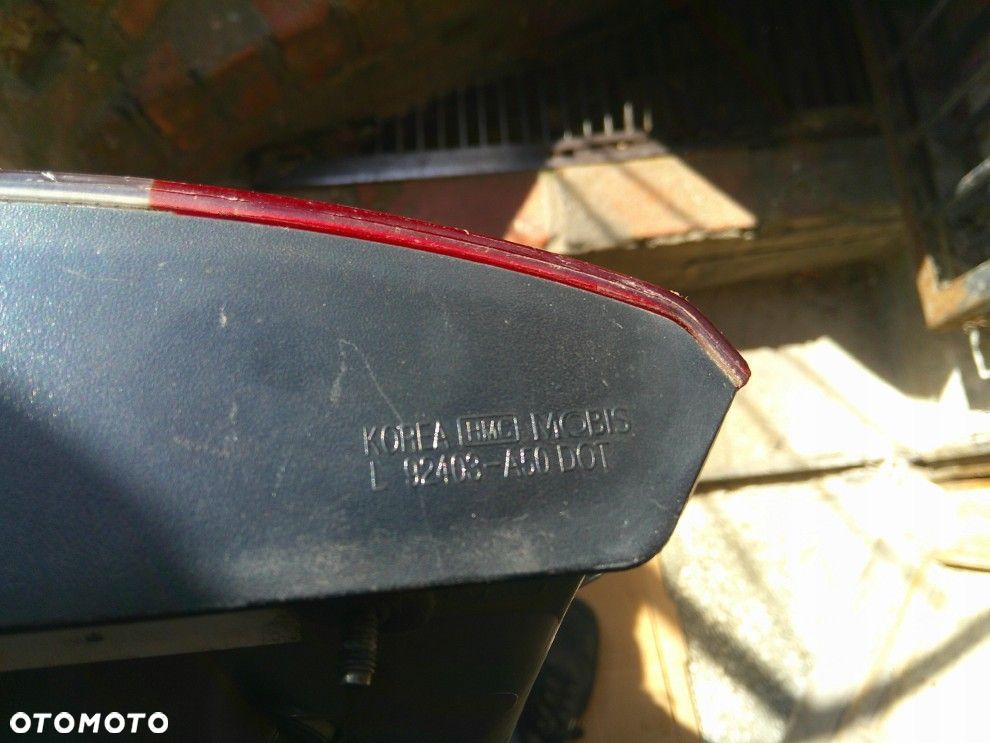 HYUNDAI I30 II HB 12+ LEWA TYLNA LAMPA KLAPA ORYGINAŁ - 4