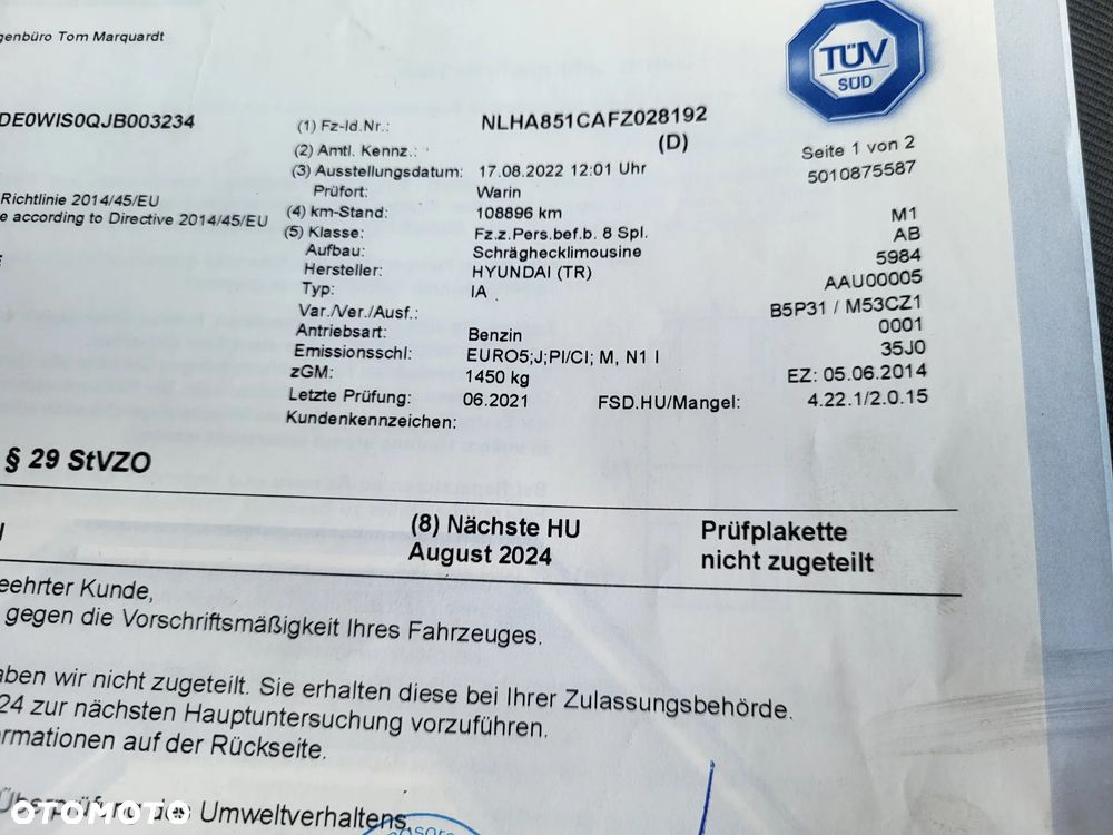 Hyundai i10 1.2 YES Gold - 29