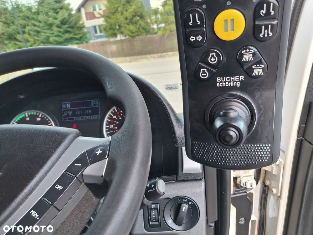 MAN TGS 18.320 Zamiatarka BUCHER OptiFant 8000 2 Silniki Euro 6 Karcher Listwy Wysokiego Ciśnienia Szczotki L/R EUnited PM10 Mycie Jezdni Ulicy Dodatkowy Zbiornik Wodny - 34