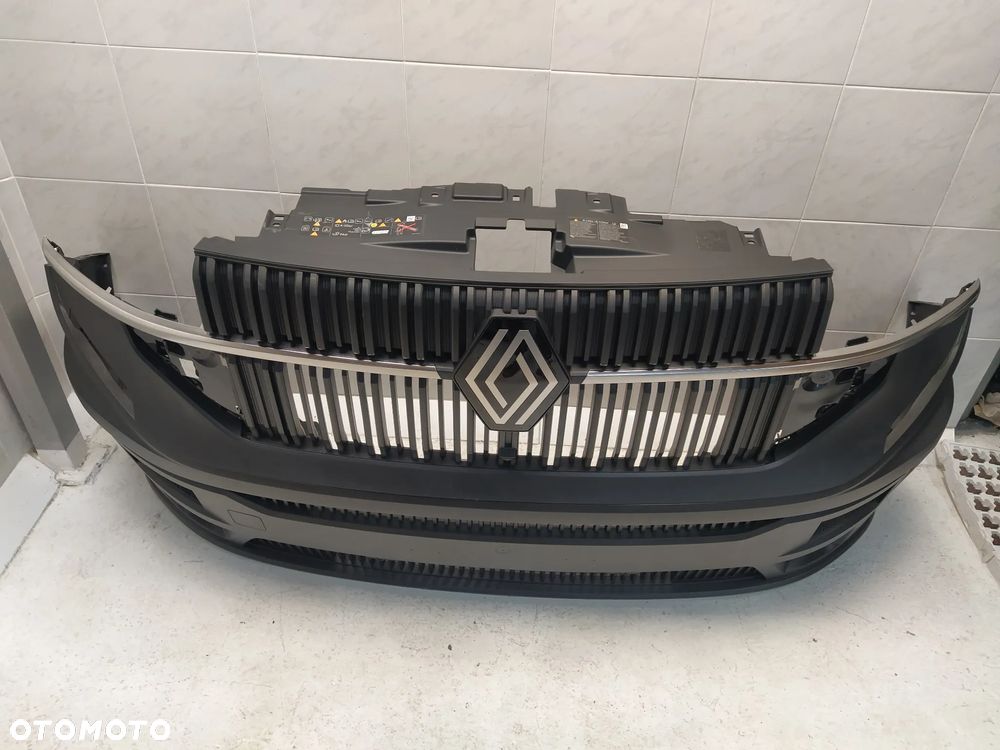 RENAULT MASTER IV V 24- ZDERZAK PRZÓD PRZEDNI GRILL ATRAPA CHŁODNICY 6xPDC HALOGENY KOMPLET NOWY ORYGINAŁ - 19