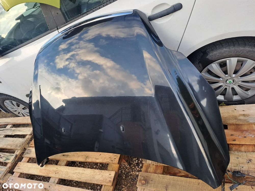 Ford Fokus MK2 FL 2010r. HB 5D maska kod lakieru F3 czarny bez korozji oryginał i inne - 2