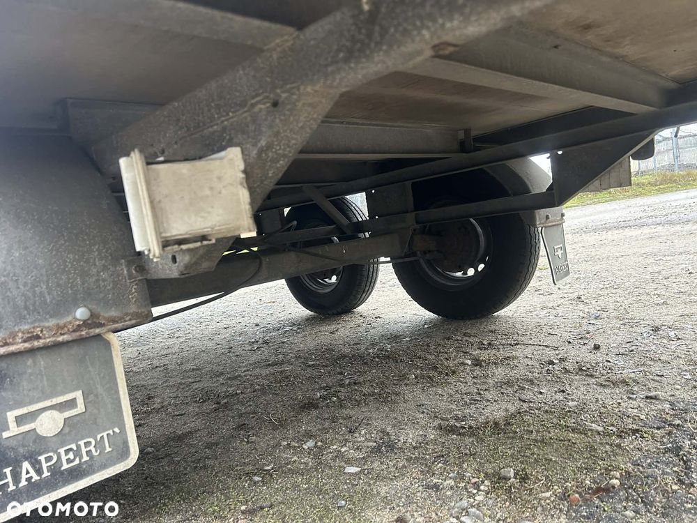 Hapert DL 2000 kg przyczepa plandeka wysoka - 13