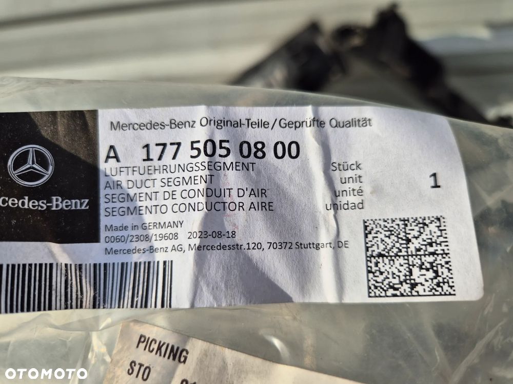 Kierownica powietrza Mercedes A Klasa W177 A1775050800 - 5