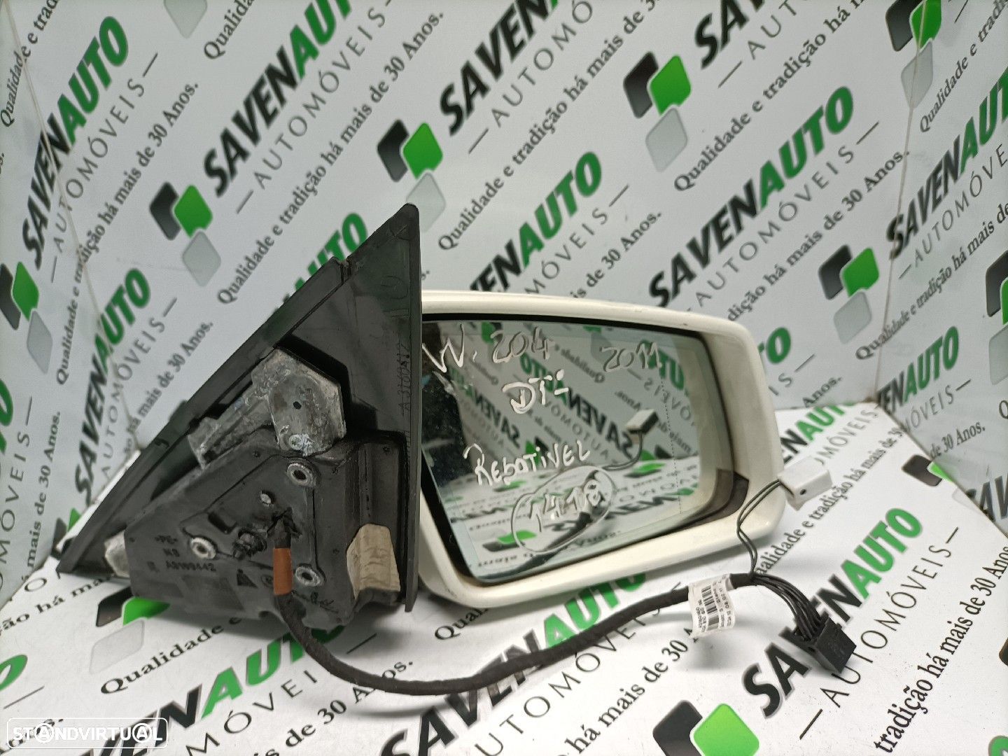 Espelho Retrovisor Dto Electrico Rebativel Mercedes-Benz C-Class (W204 - 1