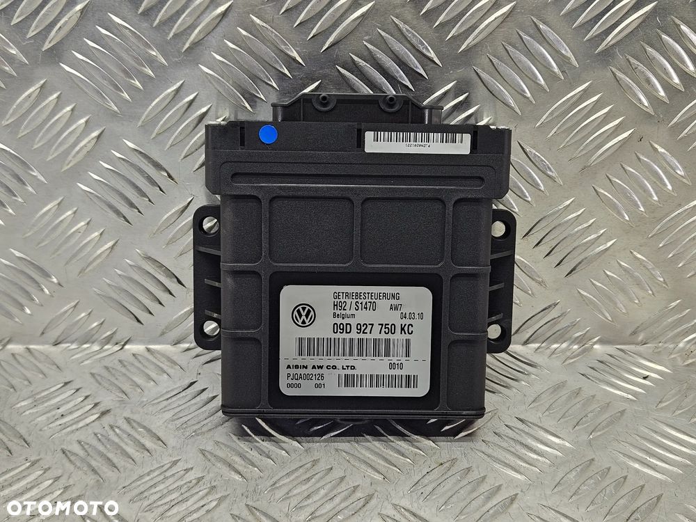 AUDI Q7 05-15R STEROWNIK MODUL SKRZYNI BIEGOW 09D927750KC 09D927750 KC - 1