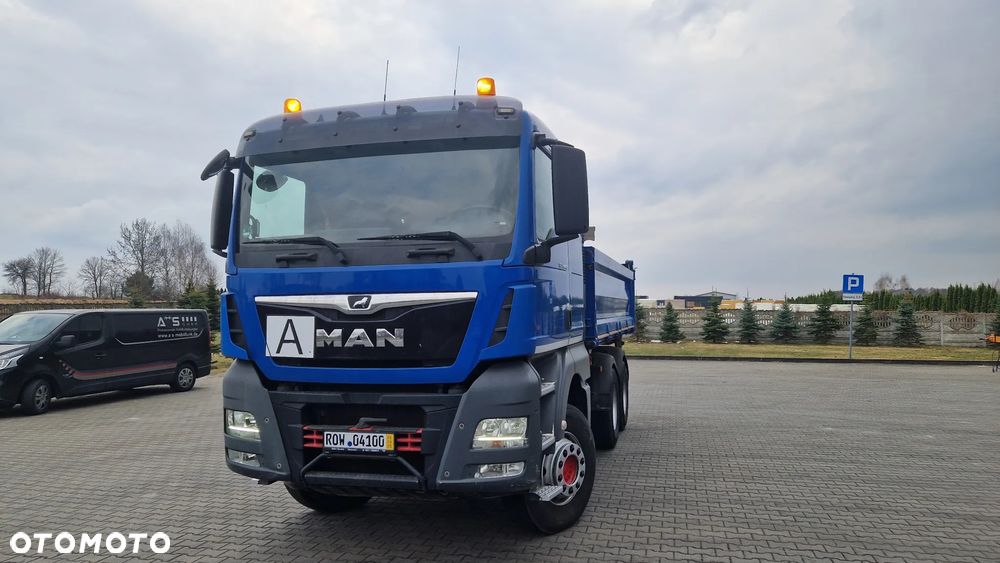 MAN TGS 26.460 Meiller kipper z Niemiec - 36