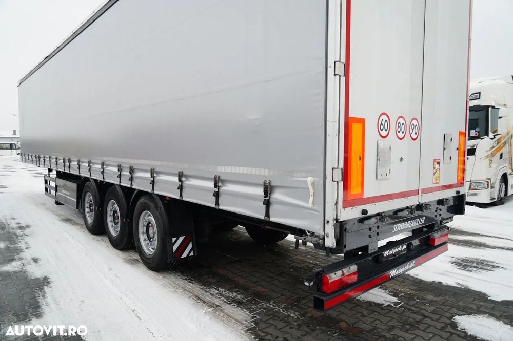 Schwarzmuller CORTINĂ / STANDARD / COȘ PENTRU PALEȚI / AXE SAF / - 11