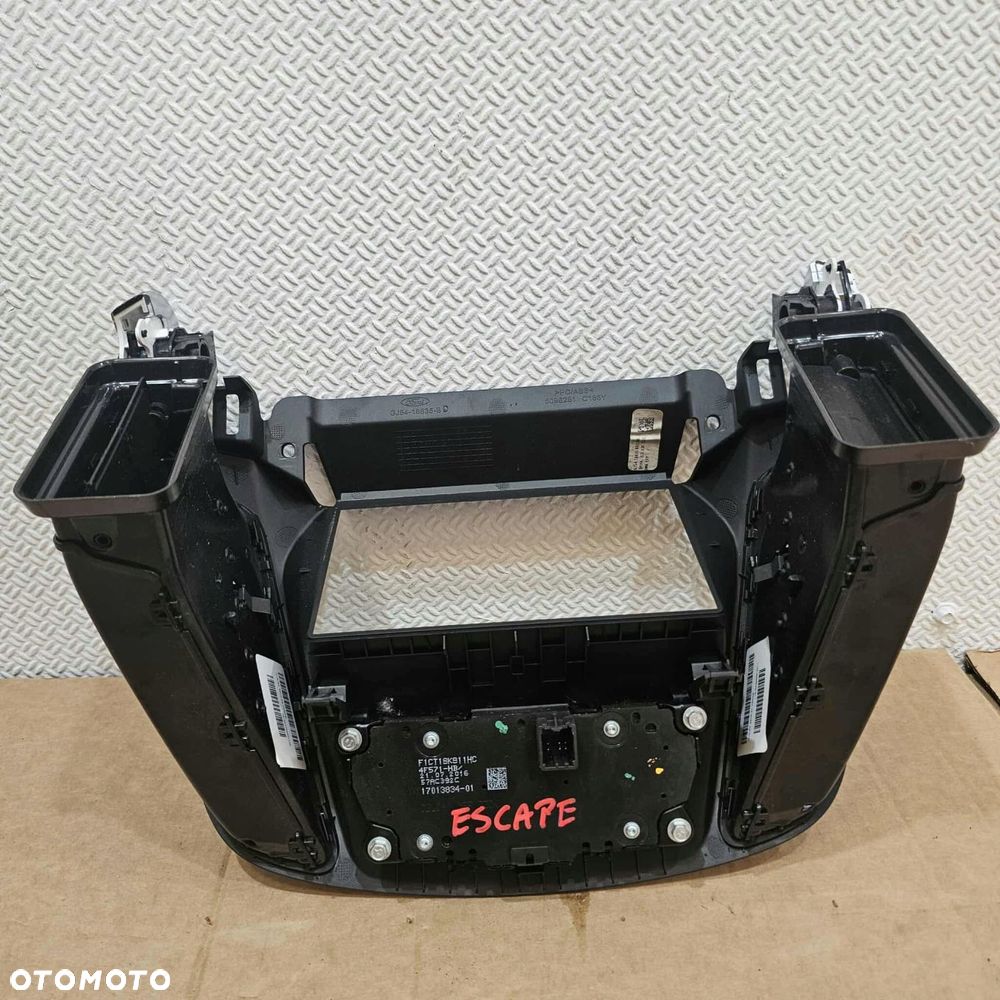 ford escape iii kuga mk2 lift ramka radia panel przełącznik - 3