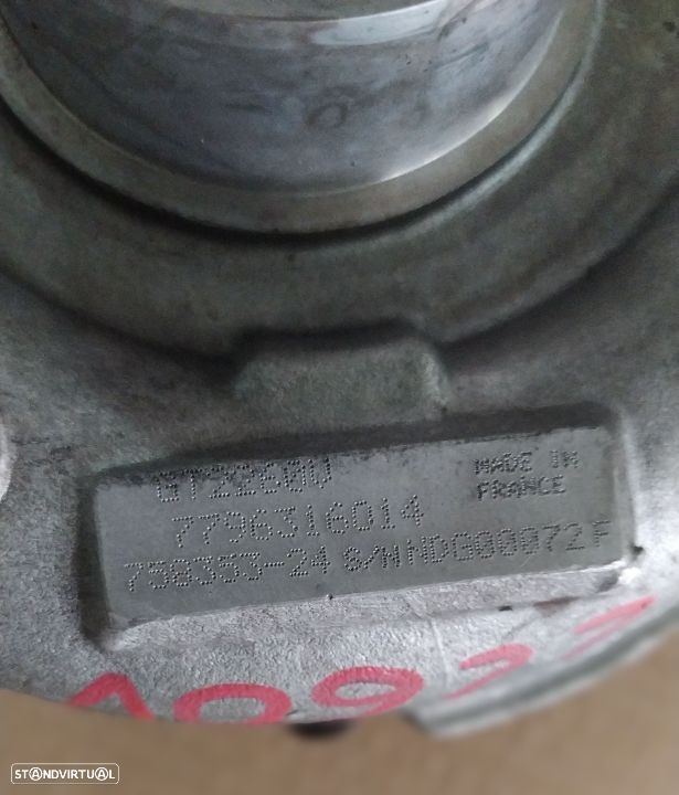 turbo 2260VK garret bmw 530D 235cv ano 2008 - 6