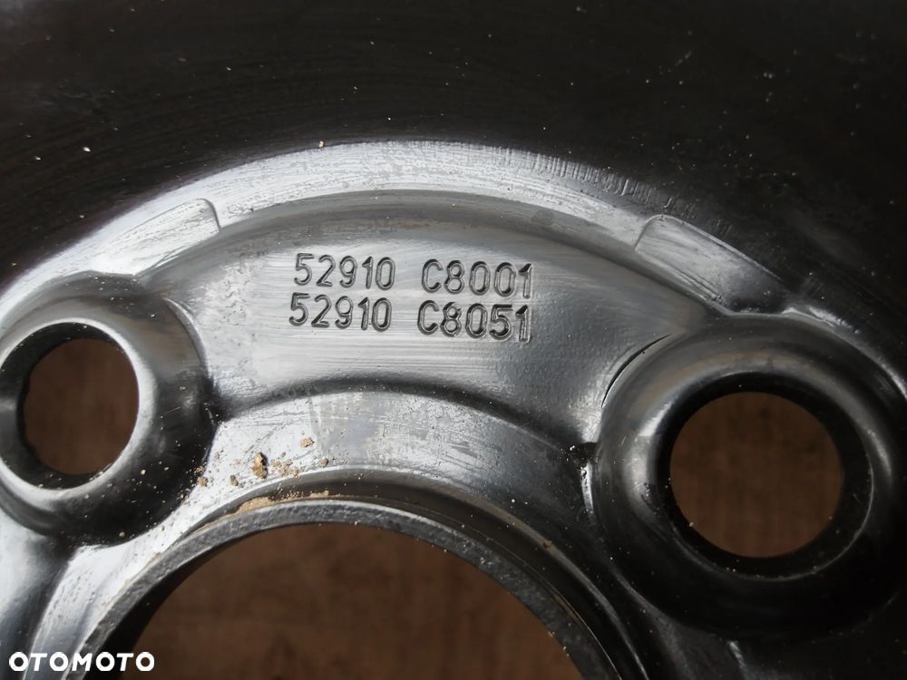 FELGA STALOWA HYUNDAI I20 II KIA RIO 6X15 4X100 ET47 52910-C8001 - 5