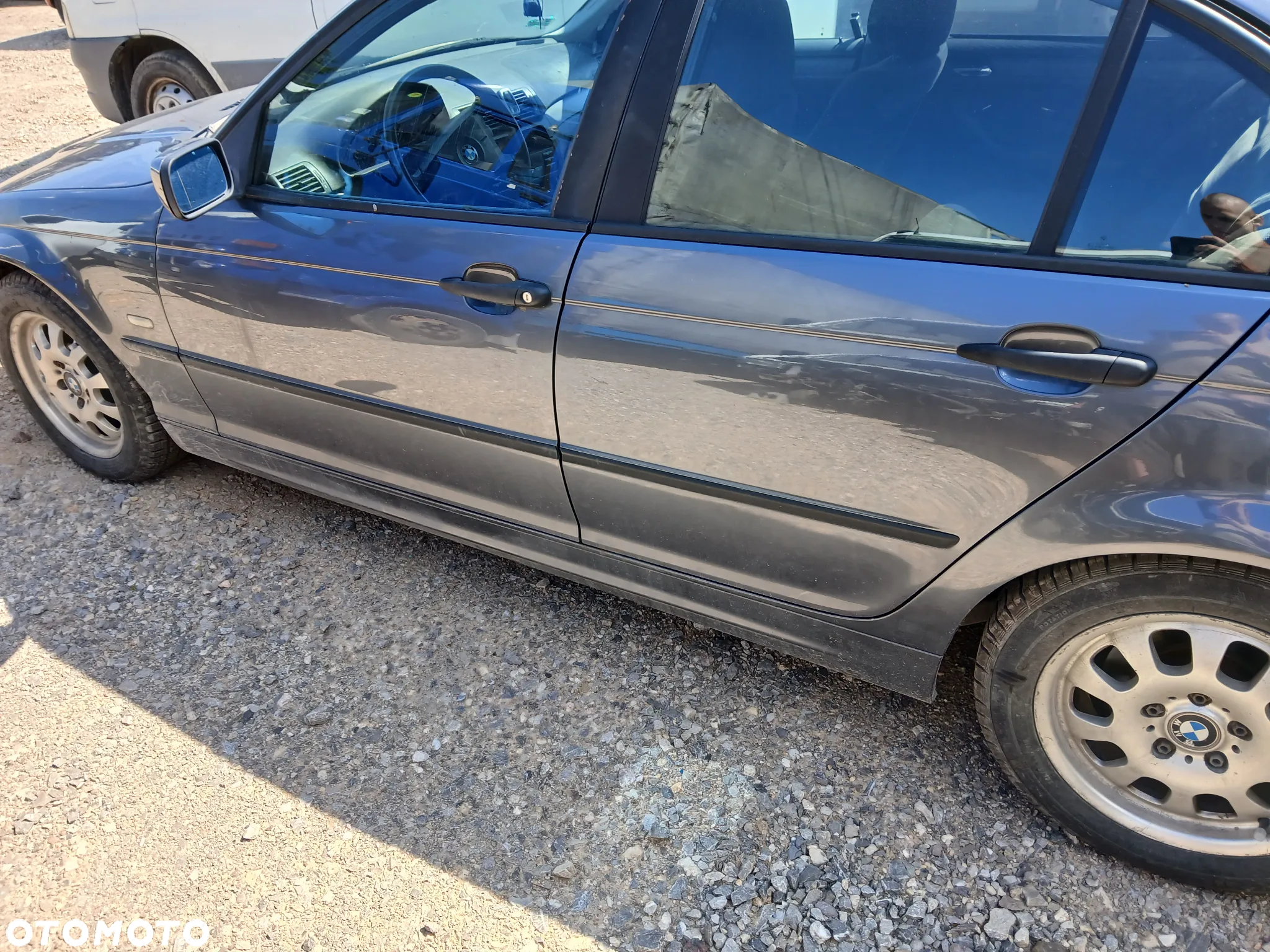 bmw E46 STAHLGRAU METALIC 400 maska pokrywa silnika klapa bagażnika zderzak lampa reflektor pas - 5