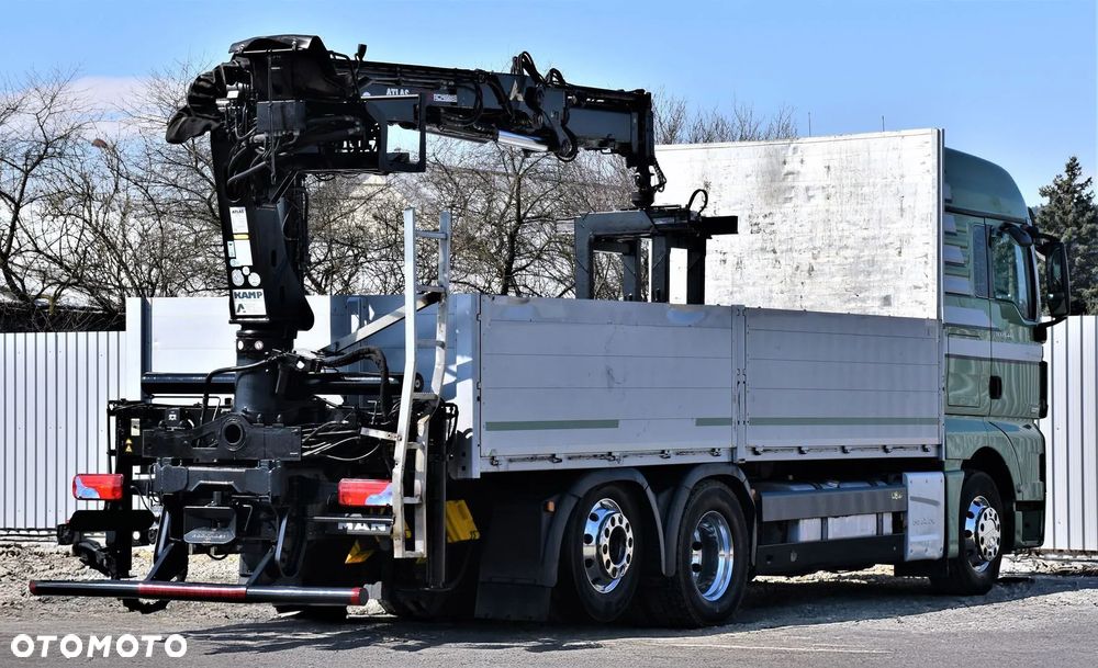 MAN TGX 26.440 SKRZYNIA 6,60m *ATLAS 125.2V-A12B - 6