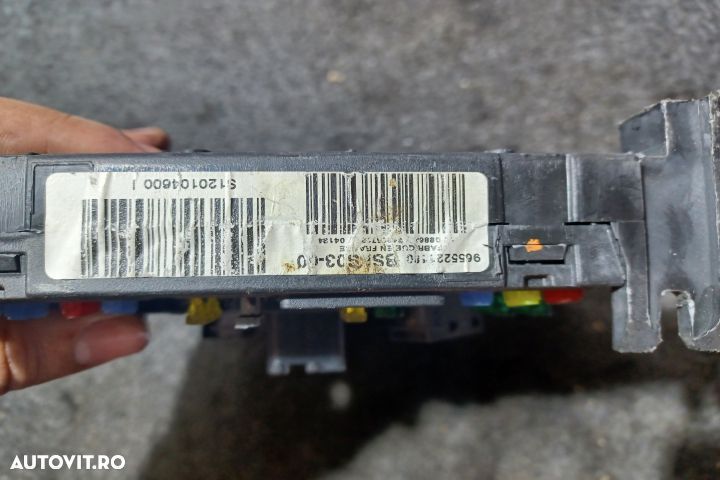 Panou sigurante si relee 9655221180  Modul confort bsi Peugeot 407 1 - 4