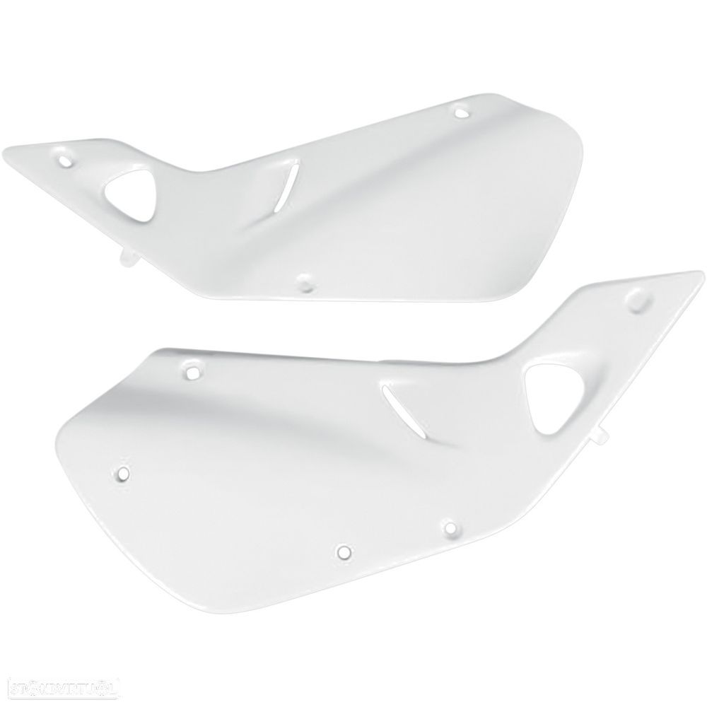 paineis laterais traseiros ufo branco honda cr 125 / 250 - 1