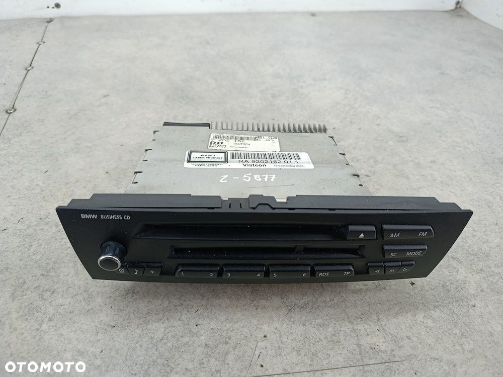 RADIO FABRYCZNE BMW 1 E87 9202152 VP8KAF-18C838-BG  VISTEON - 1