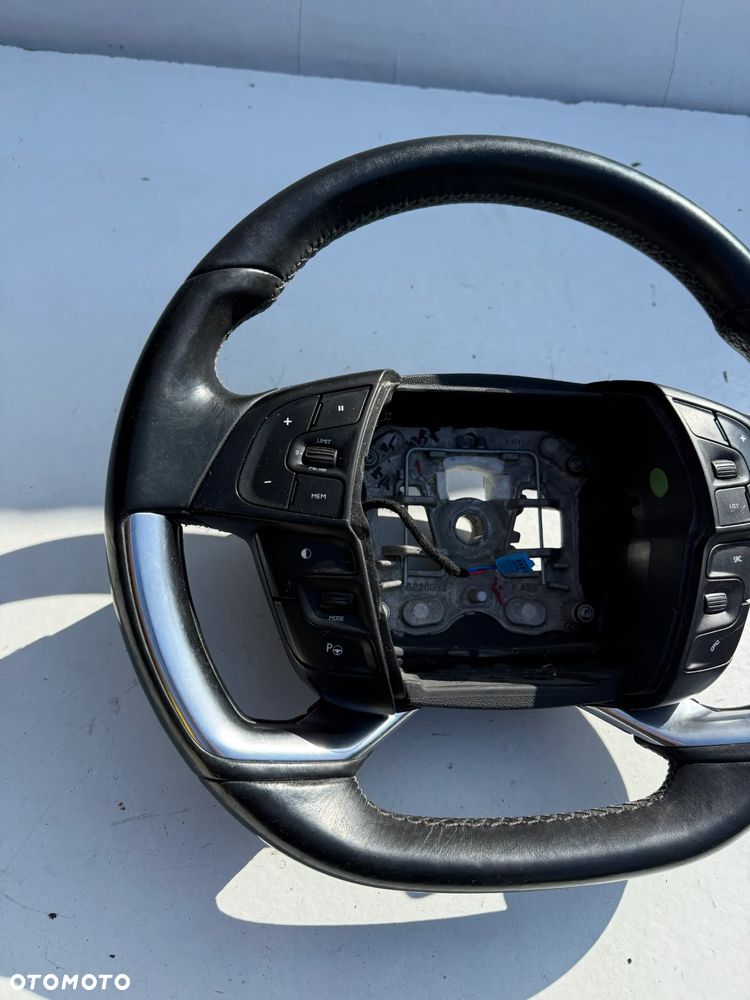 KIEROWNICA SKÓRA CITROEN C4 PICASSO II 2013- 96777870ZD MULTIFUNKCYJNA - 2