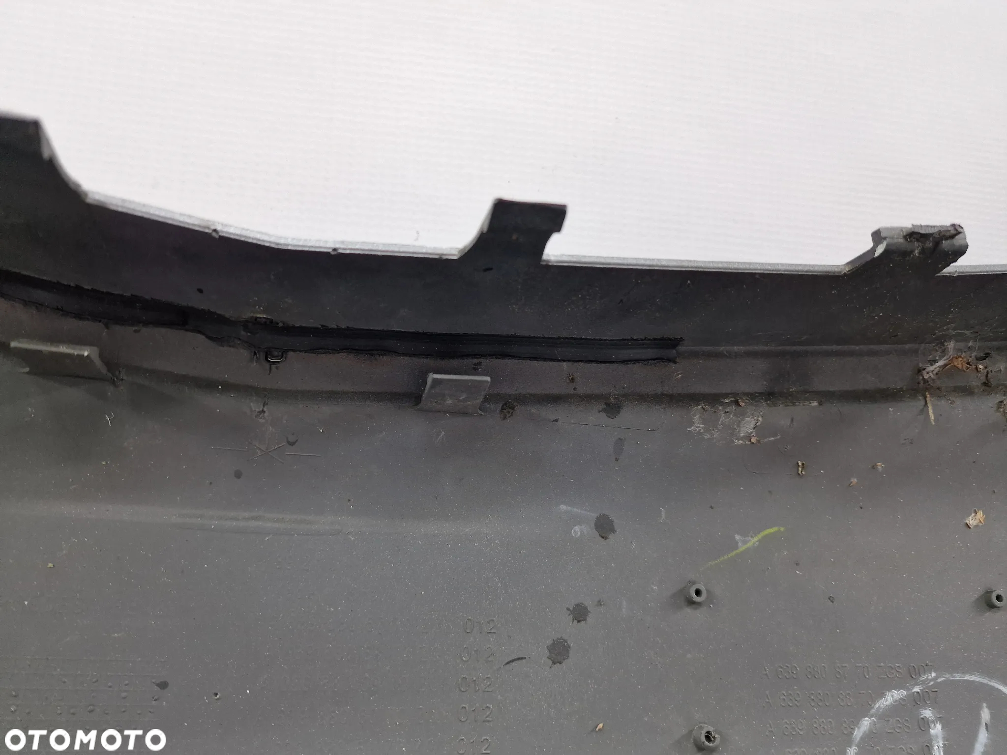 MERCEDES VITO / VIANO W639 LIFT 08- ZDERZAK PRZEDNI PRZÓD NA SPRYSKI + 6X PDC , NR A6398808770 / A6398808870 / A6398808970 / A6398809070 , NR AUKCJI NZ1015 - 37