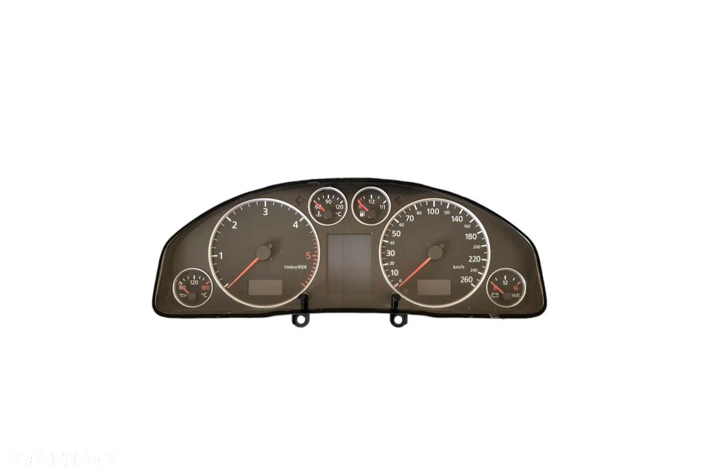 LICZNIK ZEGAR EU CZERWONY FIS AUDI A6 C5 AUTOMAT 1.9 TDI/ 2.5 TDI 110080128001 4B0920933G - 1