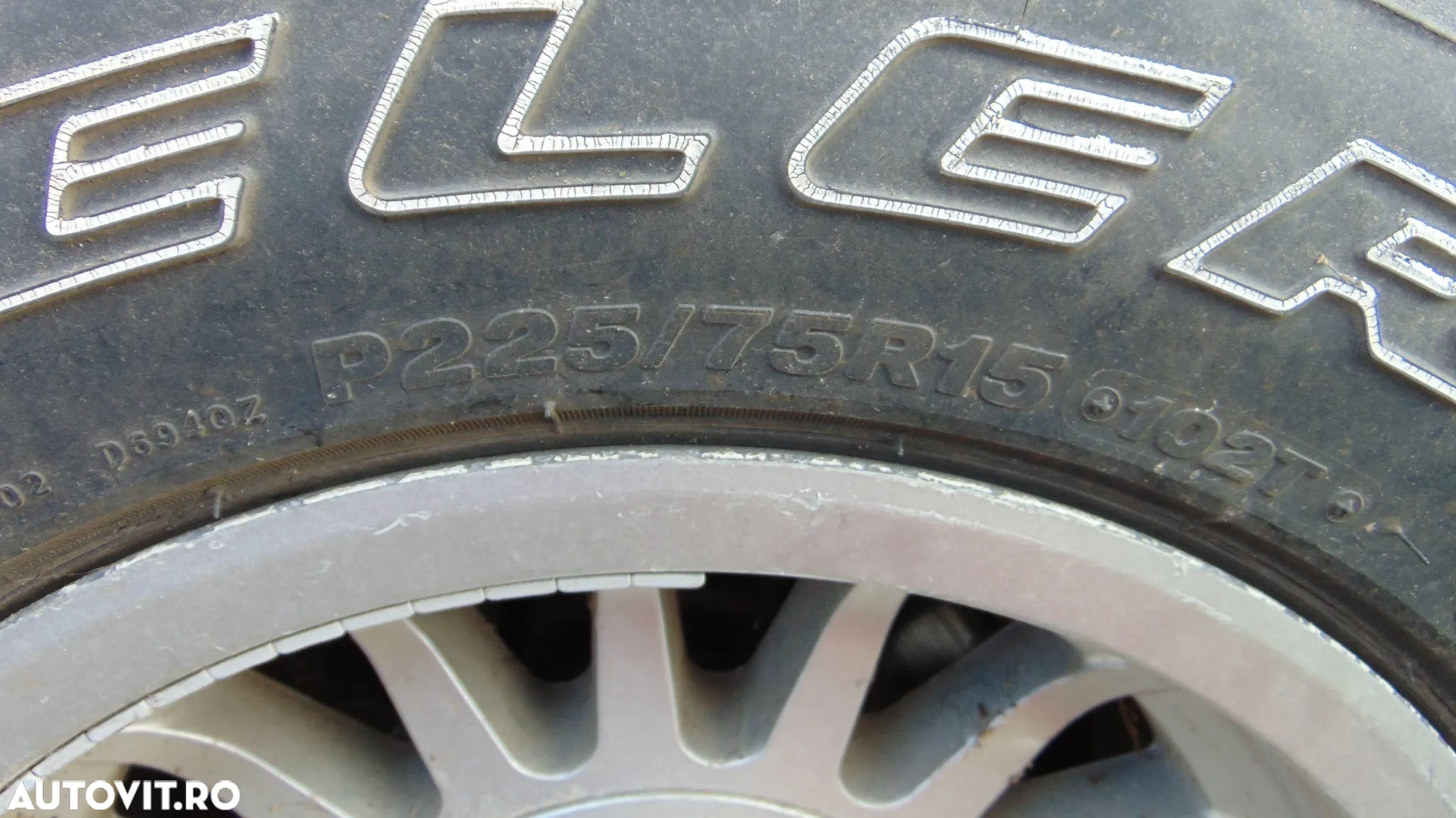 Jante aluminiu P225/75 R15 daihatzu feroza - 3