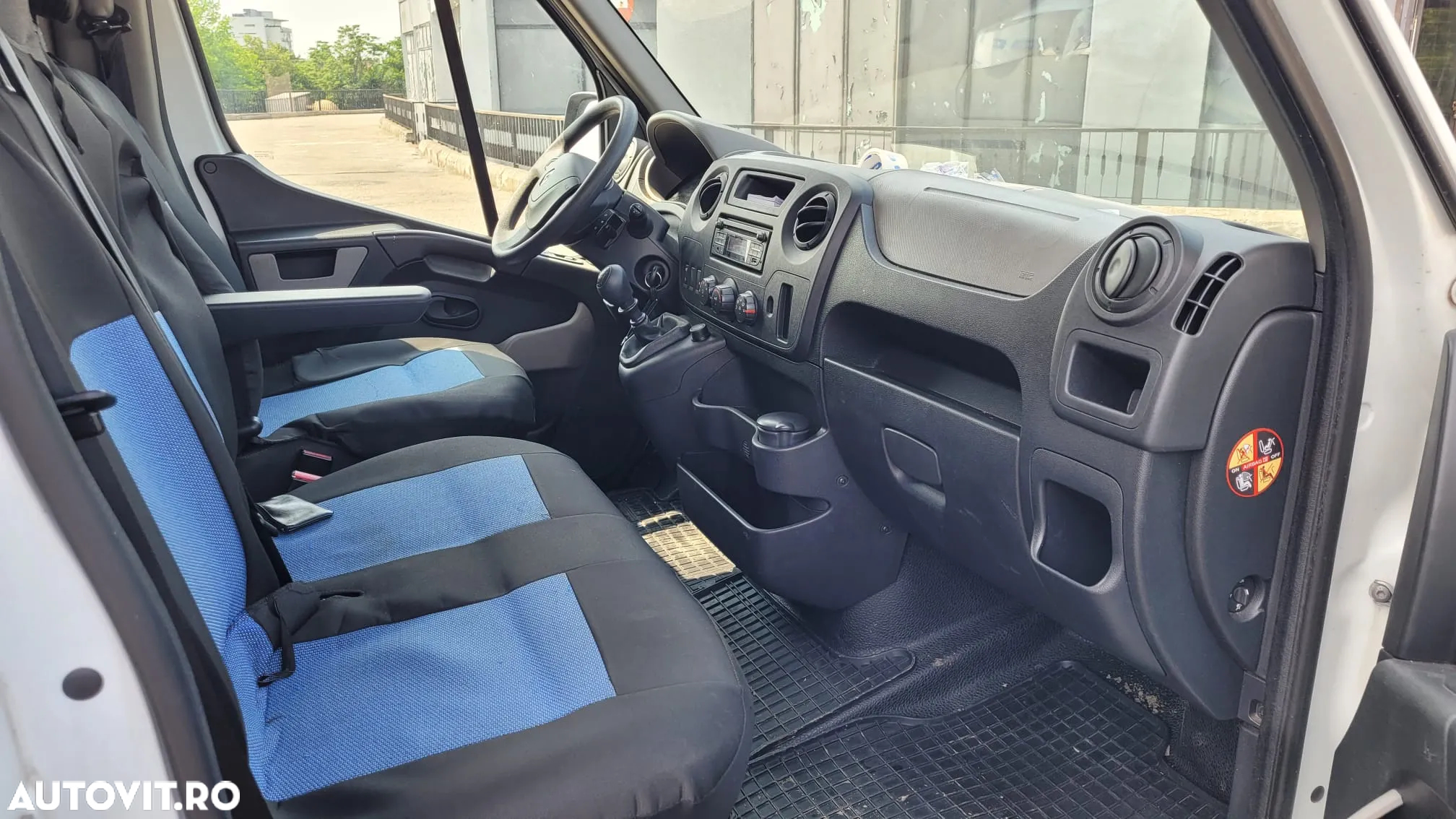 Renault Master 2.3dci,2016, 50.700km,platforma cu prelata! - 9