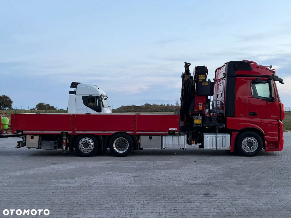 Mercedes-Benz Actros 2545 Palfinger 53002-SH Óś Skrętna Podwieszana Stan Idealny - 5