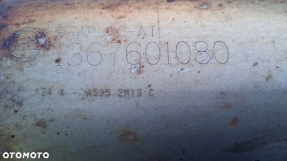 F.VAT KOMPLETNY UKŁAD WYDECHOWY EURO5 180KM Fiat Ducato 3.0 KATALIZATOR DPF 1367601080 FAP Citroen Jumper Peugeot Boxer 3.0 Euro5 - 6