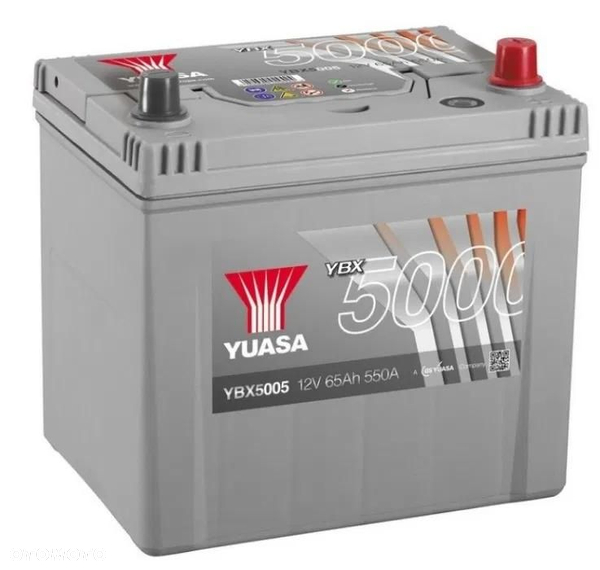 Akumulator YUASA YBX5005 12V 65AH 550A P+ Rybnik