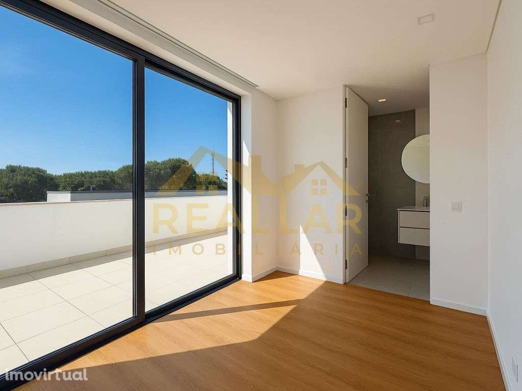 Moradias T4 de Luxo em Canidelo com Terraço Panorâmico a 750m da Praia - Grande imagem: 4/41