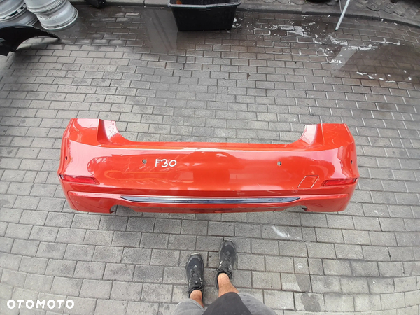 BMW SERIA 3 F30 ZDERZAK TYLNY TYŁ SEDAN