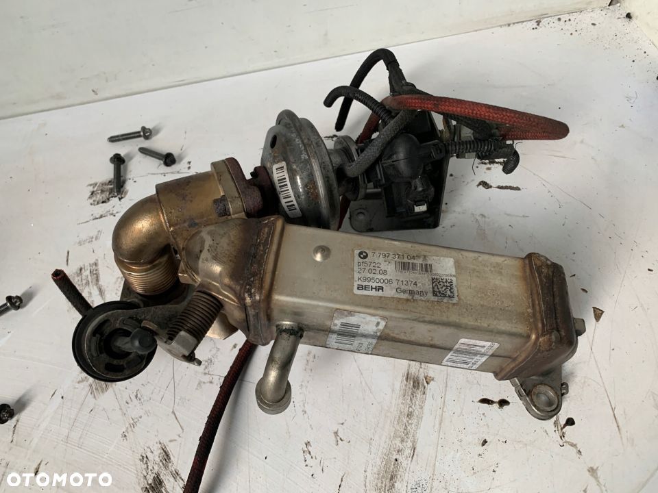 CHŁODNICA SPALIN EGR KOMPLET BMW N47 7797371 - 1