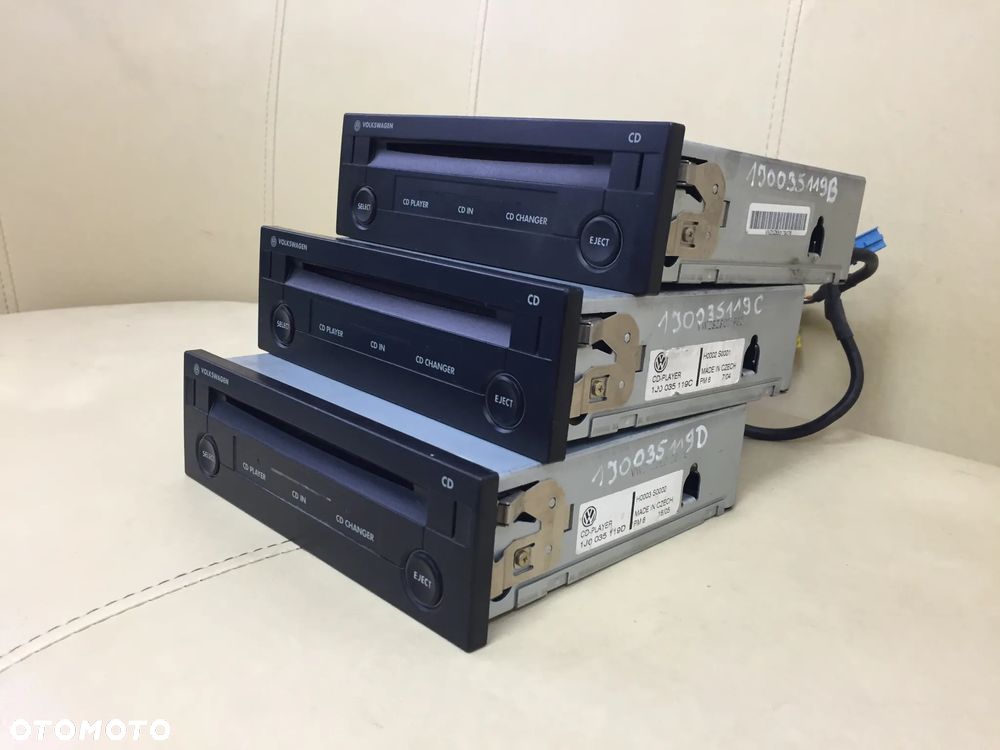 ZMIENIARKA PŁYT CD VW GOLF IV/ BORA/ PASSAT B5 FL/ LUPO/ POLO 1J0035119B/ 1J0035119C/ 1J0035119D - 3