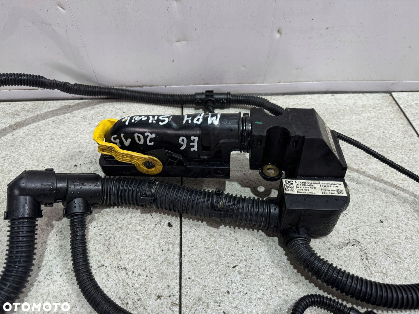 Instalacja wiązka silnika OM 471 Mercedes Actros MP 4 E 6 A4711504320 - 6