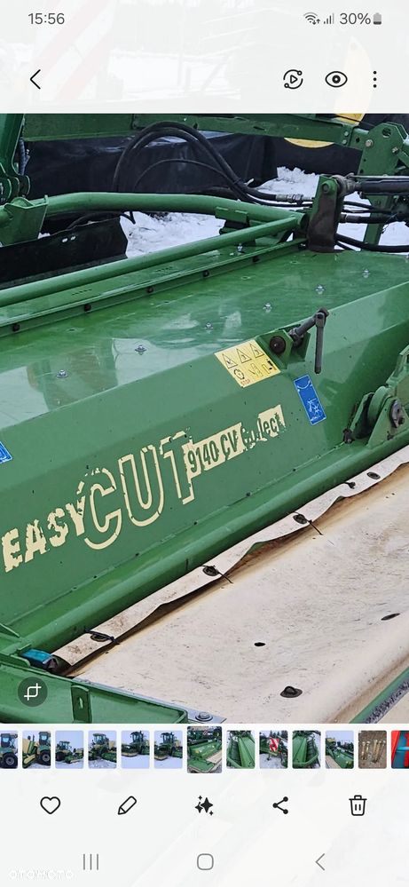 Krone Easy Cut 9140 CV Collect Kosiarka dyskowa Krone Big M/ Big M 400 - 11