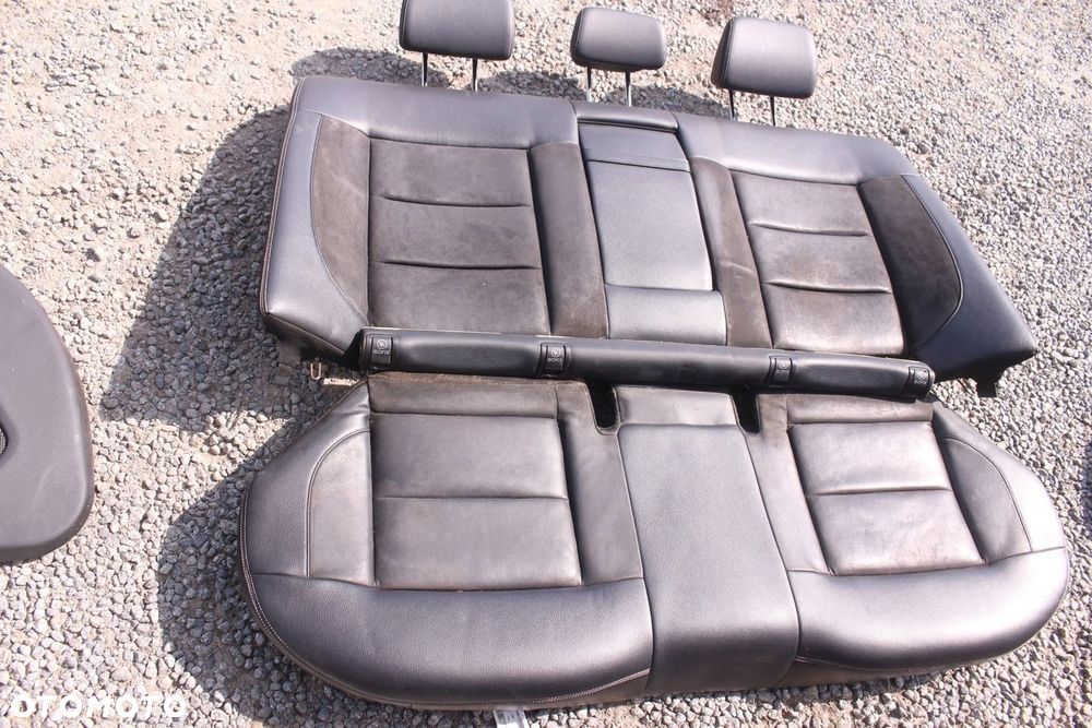 Fotele Kanapa Alkantara Mercedes W212 Lift Sedan - 5