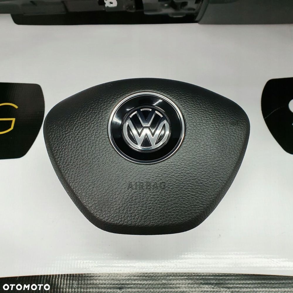 VW TOURAN II 5TA DESKA ROZDZIELCZA KONSOLA KOKPIT PULPIT PODUSZKI AIRBAG AIR BAG PASY KIT SET - 4