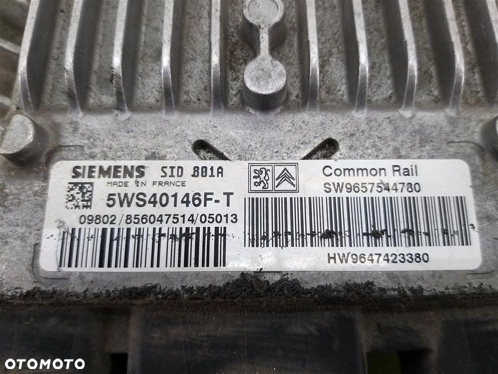 Komputer sterownik silnika Citroen Berlingo I 1996-2010 2,0 HDI ORYGINAŁ - 3