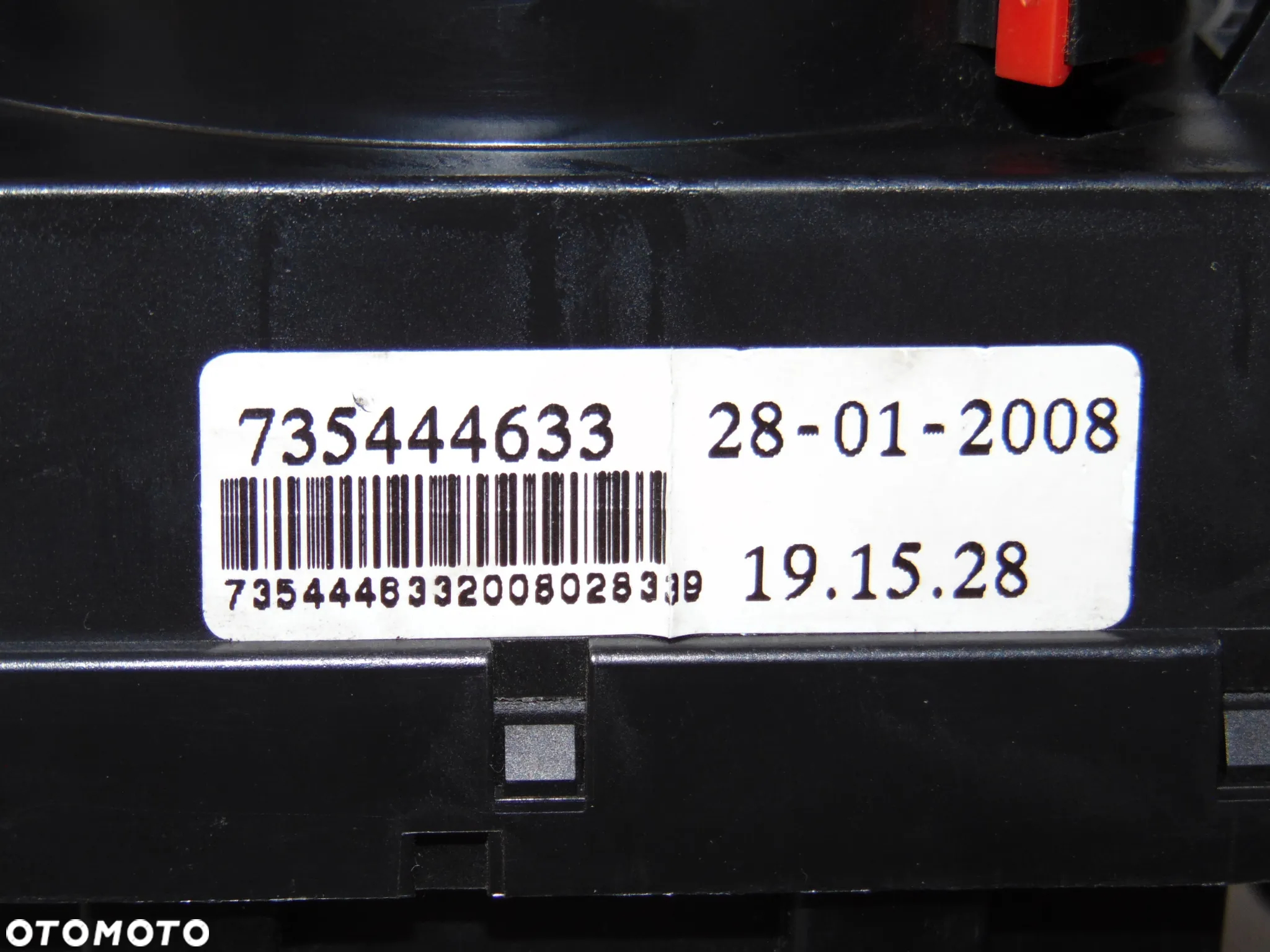 ORYGINAŁ przełącznik manetki manetka świateł wycieraczek 735444633 Fiat Panda 2 II 03-12r - 4