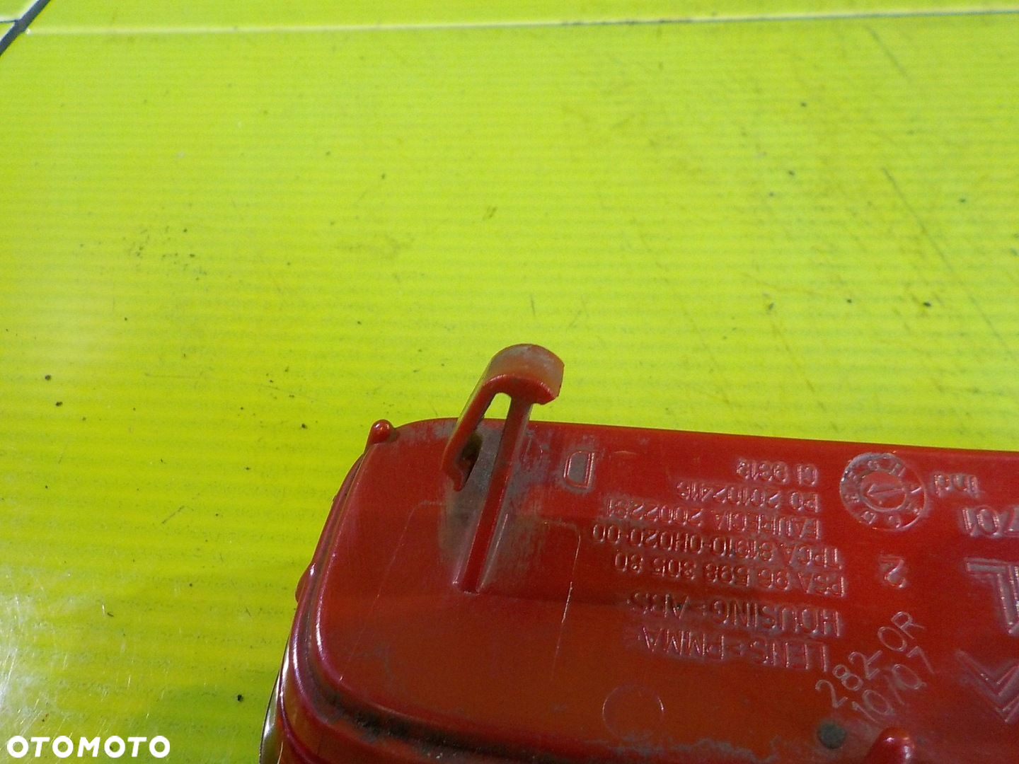 EXPERT JUMPY SCUDO 07r odblask zderzaka prawy tyl - 3